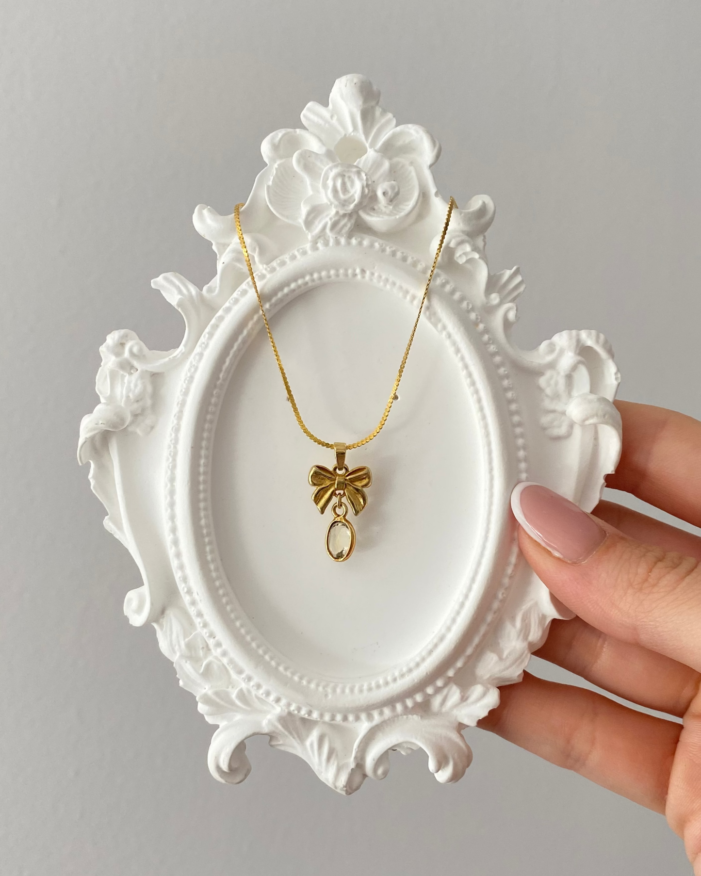 Naszyjnik Belle z cytrynem