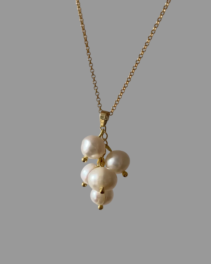 Naszyjnik Pearl Cluster