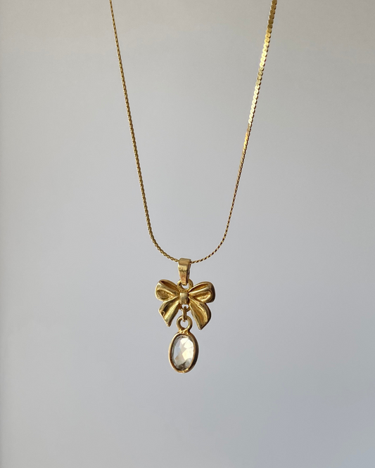 Naszyjnik Belle z cytrynem