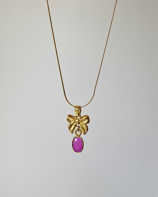 Naszyjnik Aurora z rubinem