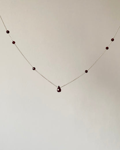 Naszyjnik Garnet Teardrop I
