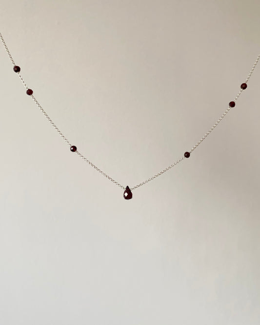 Naszyjnik Garnet Teardrop I