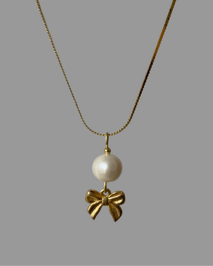 Naszyjnik Pearl Bow