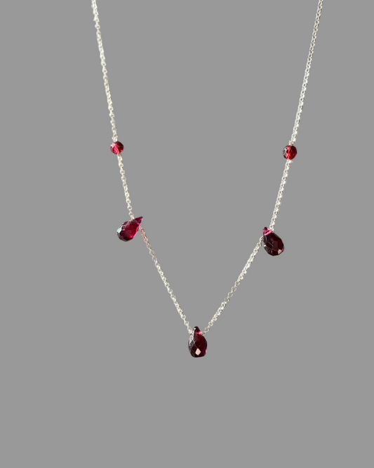Naszyjnik Garnet Teardrop I